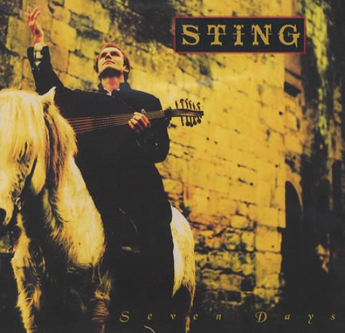 Sting Seven Days - CD2 CD single (CD5 / 5") UK STIC5SE17497