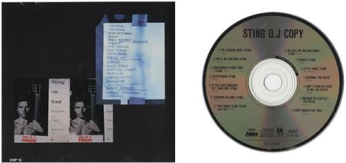 Sting Sting D.J Copy CD album (CDLP) Japanese STICDST444527