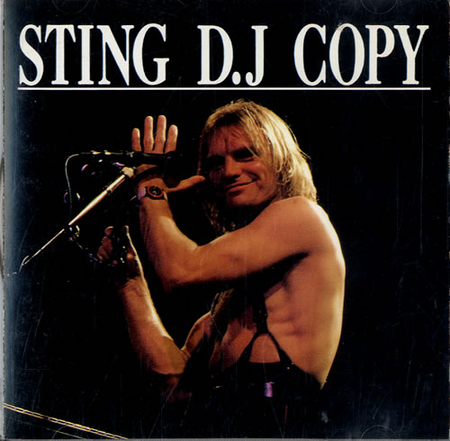 Sting Sting D.J. Copy CD album (CDLP) Japanese STICDST147190