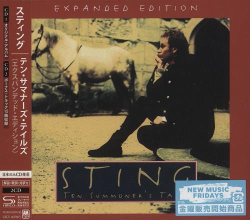 Sting Ten Summoner's Tales Expanded Edition - SHM-CD + Postcard SHM CD Japanese STIHMTE870803