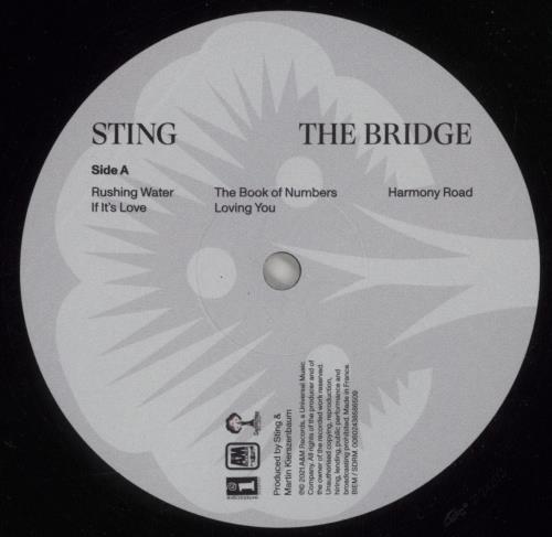 Sting The Bridge - Black Vinyl vinyl LP album (LP record) UK STILPTH786003