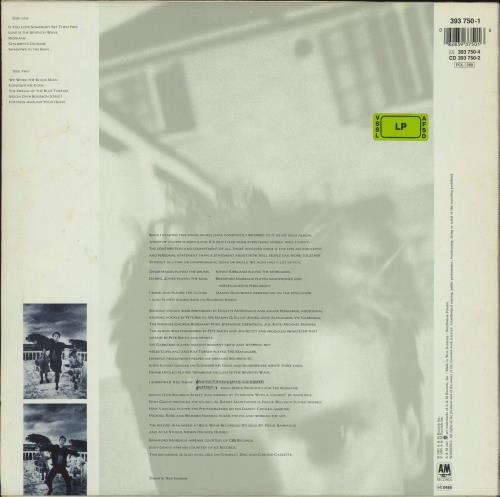 Sting The Dream Of The Blue Turtles - Silver Stickered sleeve vinyl LP album (LP record) German STILPTH789456