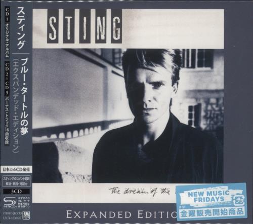 Sting The Dream Of The Blue Turtles: Expanded Edition - SHM-CD + Postcard SHM CD Japanese STIHMTH870841