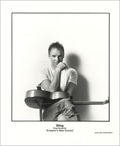 Sting The Emperor's New Groove media press pack US STIPPTH173653