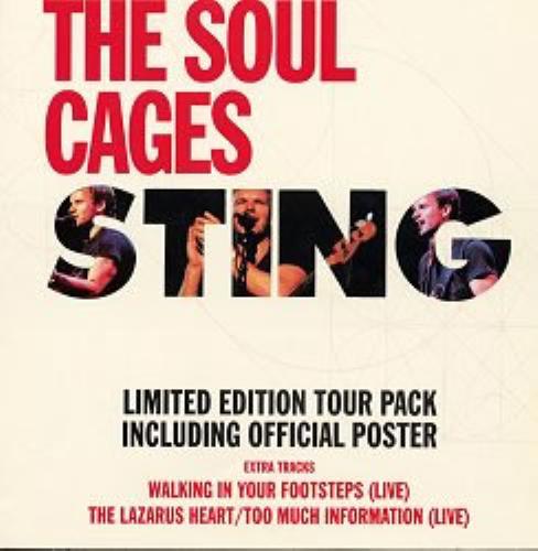 Sting The Soul Cages - Tour Pack 12" vinyl single (12 inch record / Maxi-single) UK STI12TH16123