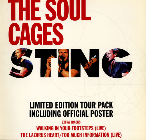 Sting The Soul Cages - Tour pack 12" vinyl single (12 inch record / Maxi-single) UK STI12TH552478