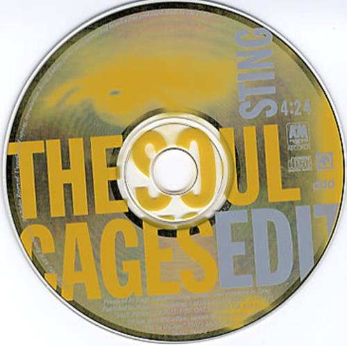 Sting The Soul Cages CD single (CD5 / 5") US STIC5TH18352