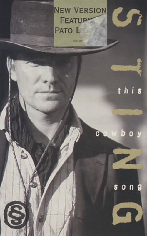 Sting This Cowboy Song cassette single UK STICSTH274201