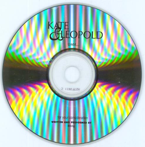 Sting Until + pr CD-R acetate US STICRUN207318