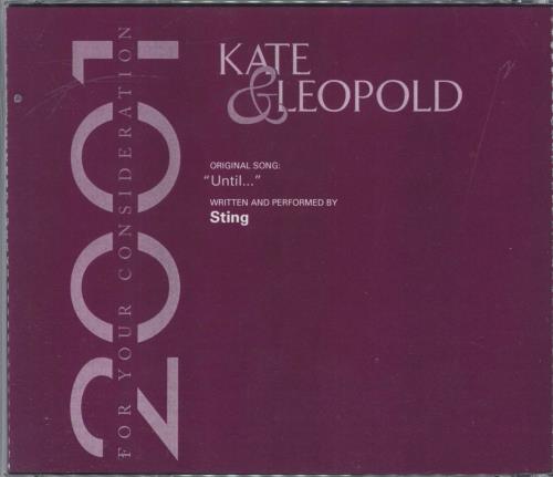 Sting Until + pr CD-R acetate US STICRUN207318