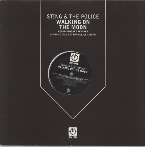 Sting Walking On The Moon 12" vinyl single (12 inch record / Maxi-single) UK STI12WA144389