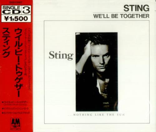 Sting We'll Be Together CD single (CD5 / 5") Japanese STIC5WE262568