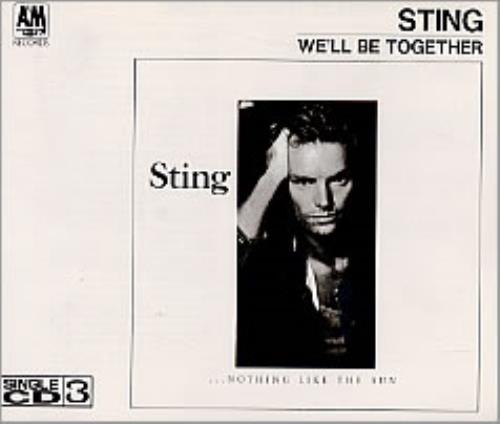 Sting We'll Be Together CD single (CD5 / 5") Japanese STIC5WE46557
