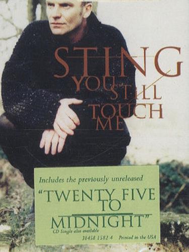 Sting You Still Touch Me cassette single US STICSYO63452