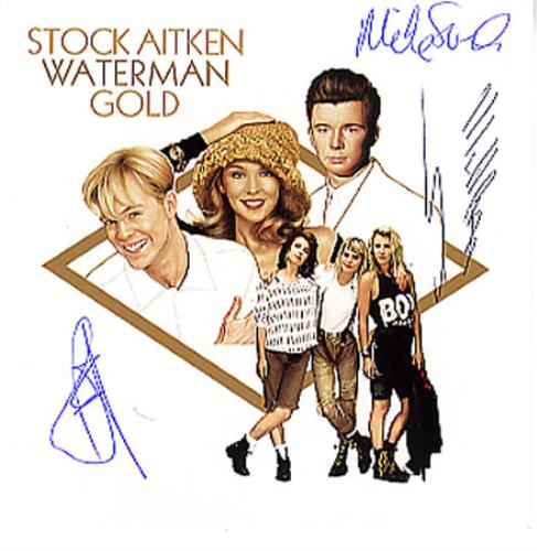 Stock Aitken Waterman Gold - Fully Autographed 3-CD album set (Triple CD) UK SAW3CGO347918