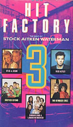 Stock Aitken Waterman Hit Factory 3 video (VHS or PAL or NTSC) UK SAWVIHI148384