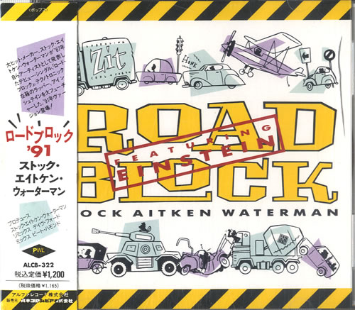 Stock Aitken Waterman Roadblock CD single (CD5 / 5") Japanese SAWC5RO292335