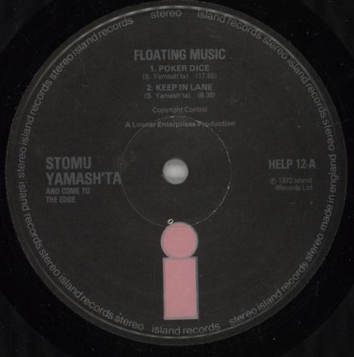 Stomu Yamashta Come To The Edge vinyl LP album (LP record) UK YSHLPCO261072