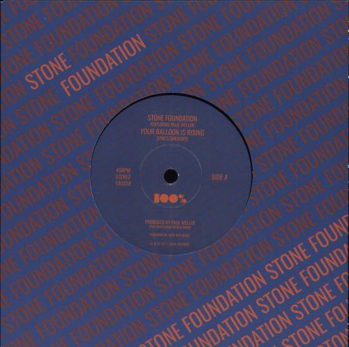 Stone Foundation Your Balloon Is Rising 7" vinyl single (7 inch record / 45) UK 0TO07YO734594