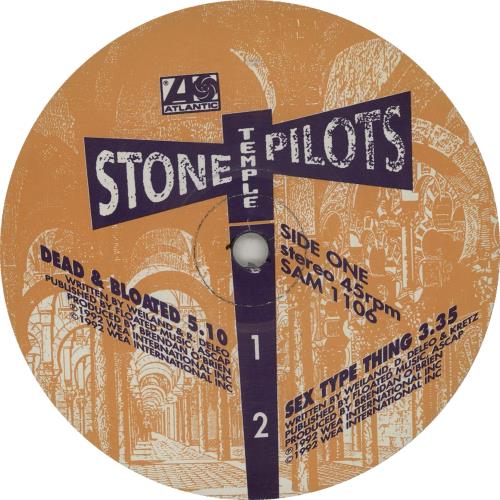 Stone Temple Pilots Dead And Bloated 12" vinyl single (12 inch record / Maxi-single) UK PTS12DE35532
