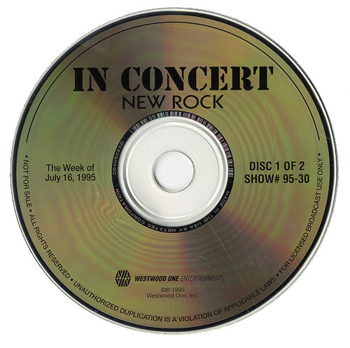 Stone Temple Pilots In Concert: New Rock CD album (CDLP) US PTSCDIN124398