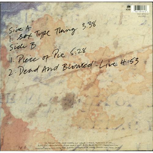 Stone Temple Pilots Sex Type Thing - Test Pressing 12" vinyl picture disc (12 inch picture record) UK PTS2PSE424783
