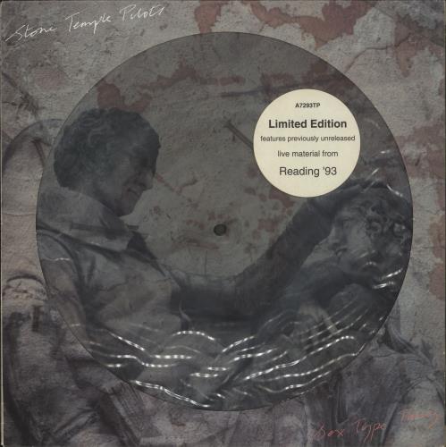 Stone Temple Pilots Sex Type Thing 12" vinyl picture disc (12 inch picture record) UK PTS2PSE29651