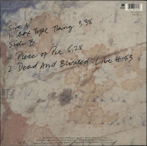 Stone Temple Pilots Sex Type Thing 12" vinyl picture disc (12 inch picture record) UK PTS2PSE29651