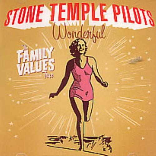Stone Temple Pilots Wonderful CD single (CD5 / 5") US PTSC5WO255348
