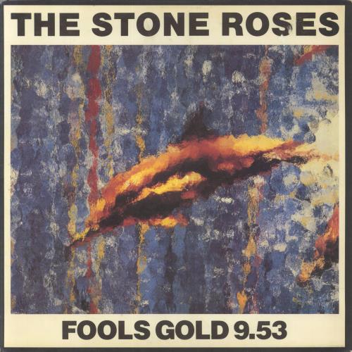 Stone Roses Fools Gold Gold Vinyl / EX US 12" vinyl single (12 inch