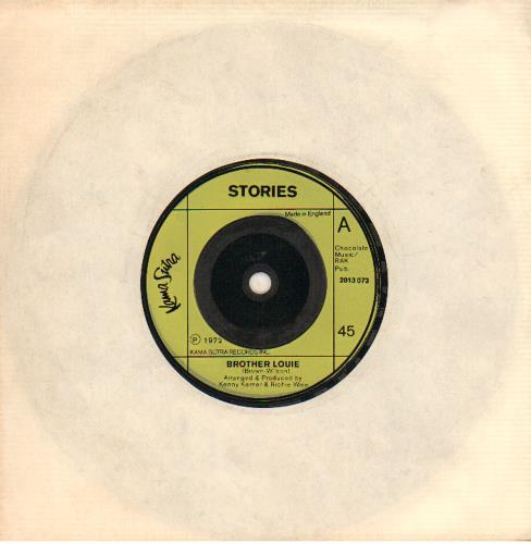 Stories Brother Louie 7" vinyl single (7 inch record / 45) UK IE-07BR643466