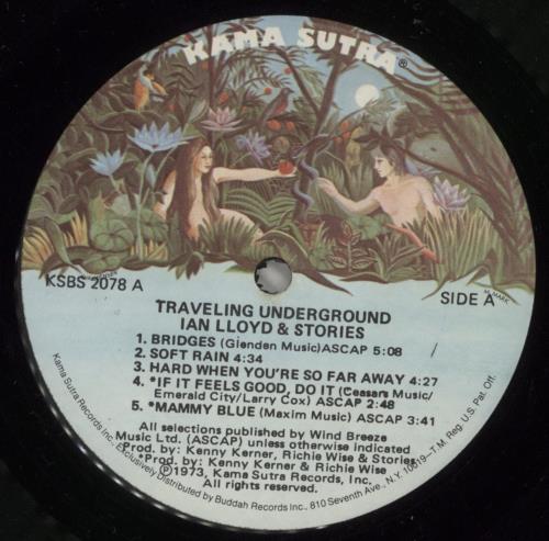 Stories Traveling Underground vinyl LP album (LP record) US IE-LPTR756984