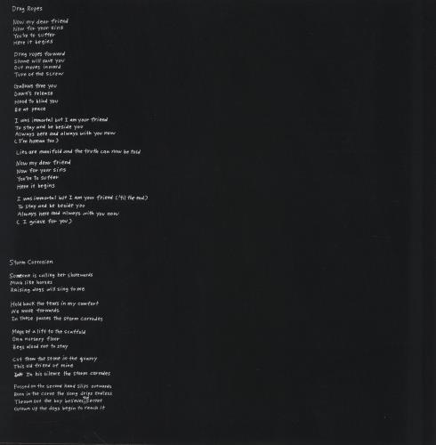 Storm Corrosion Storm Corrosion - 1st - 180 Gram Vinyl + Signed Print 2-LP vinyl record set (Double LP Album) German 34O2LST850324