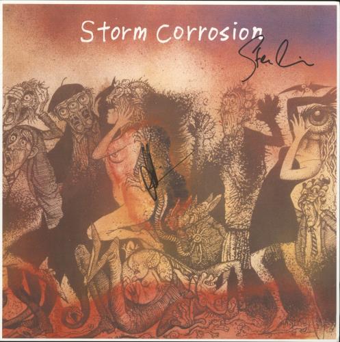 Storm Corrosion Storm Corrosion - 1st - 180 Gram Vinyl + Signed Print 2-LP vinyl record set (Double LP Album) German 34O2LST850324