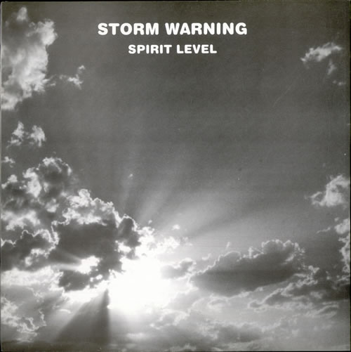Storm Warning Spirit Level vinyl LP album (LP record) UK UT3LPSP504970