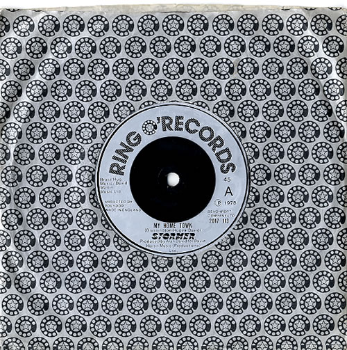 Stormer My Home Town 7" vinyl single (7 inch record / 45) UK RMR07MY113208