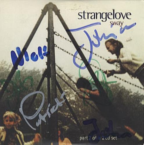 Strangelove Sway - Autographed! CD single (CD5 / 5") UK SGVC5SW321034