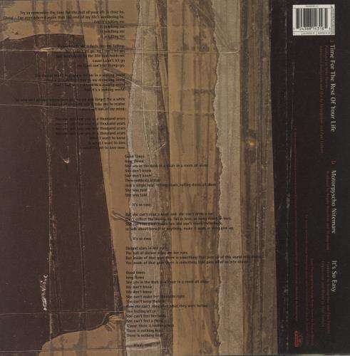 Strangelove Time For The Rest Of Your Life 12" vinyl single (12 inch record / Maxi-single) UK SGV12TI80758