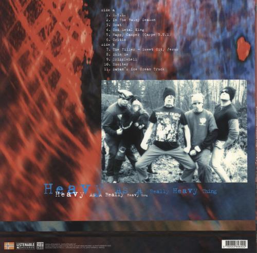 Strapping Young Lad Heavy As A Really Heavy Thing - Yellow Vinyl vinyl LP album (LP record) French X1RLPHE869005