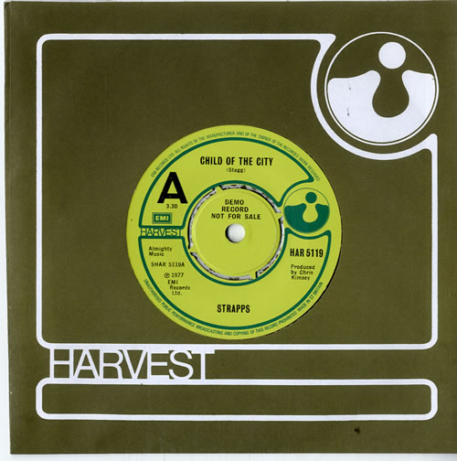 Strapps Child Of The City 7" vinyl single (7 inch record / 45) UK SG907CH594740