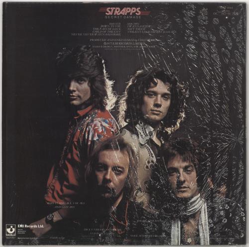 Strapps Secret Damage vinyl LP album (LP record) UK SG9LPSE580323