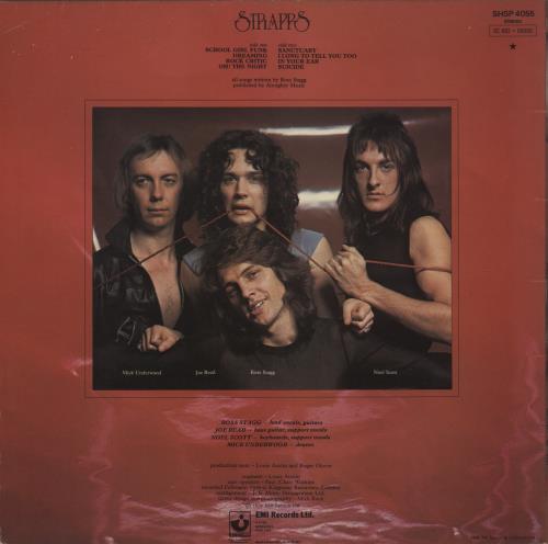 Strapps Strapps vinyl LP album (LP record) UK SG9LPST364105