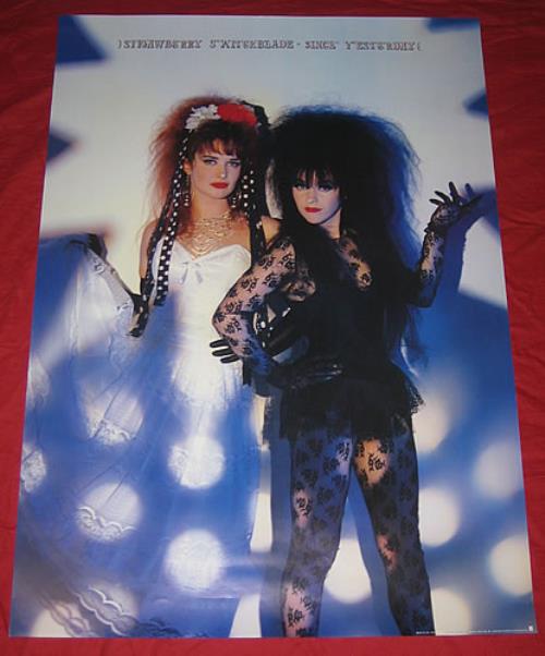 Strawberry Switchblade Since Yesterday Japanese Promo poster (350430)