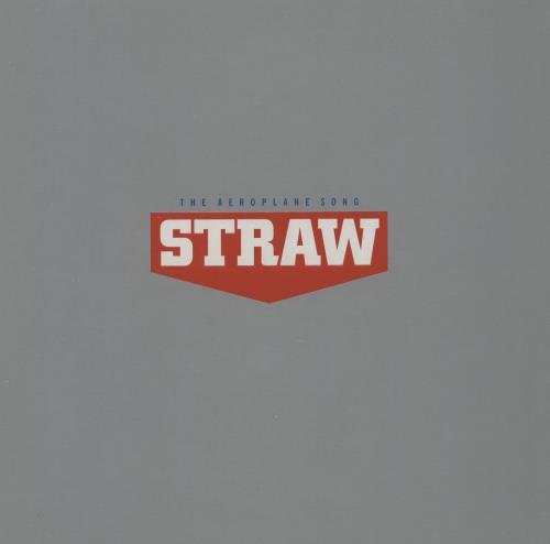 Straw The Aeroplane Song - Grey Vinyl 7" vinyl single (7 inch record / 45) UK WSA07TH356421