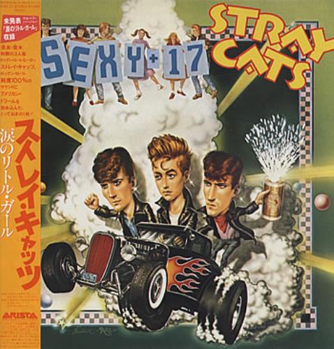 Stray Cats (She's) Sexy And 17 12" vinyl single (12 inch record / Maxi-single) Japanese SRY12SH325226