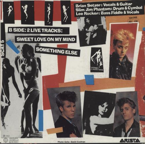 Stray Cats Baby Blue Eyes 7" vinyl single (7 inch record / 45) French SRY07BA665247