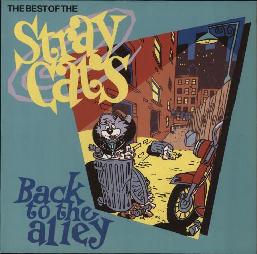 Stray Cats Back To The Alley - The Best Of The Stray Cats vinyl LP album (LP record) German SRYLPBA834585