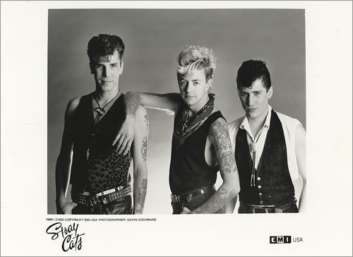 Stray Cats Blast Off media press pack Dutch SRYPPBL410707