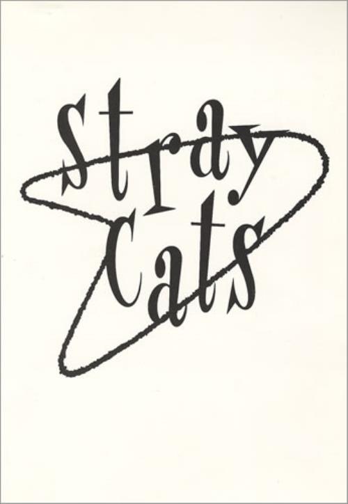 Stray Cats Blast Off media press pack Dutch SRYPPBL410707