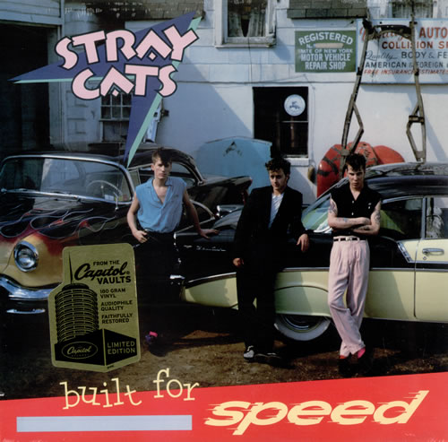 Stray Cats Built For Speed vinyl LP album (LP record) US SRYLPBU480452